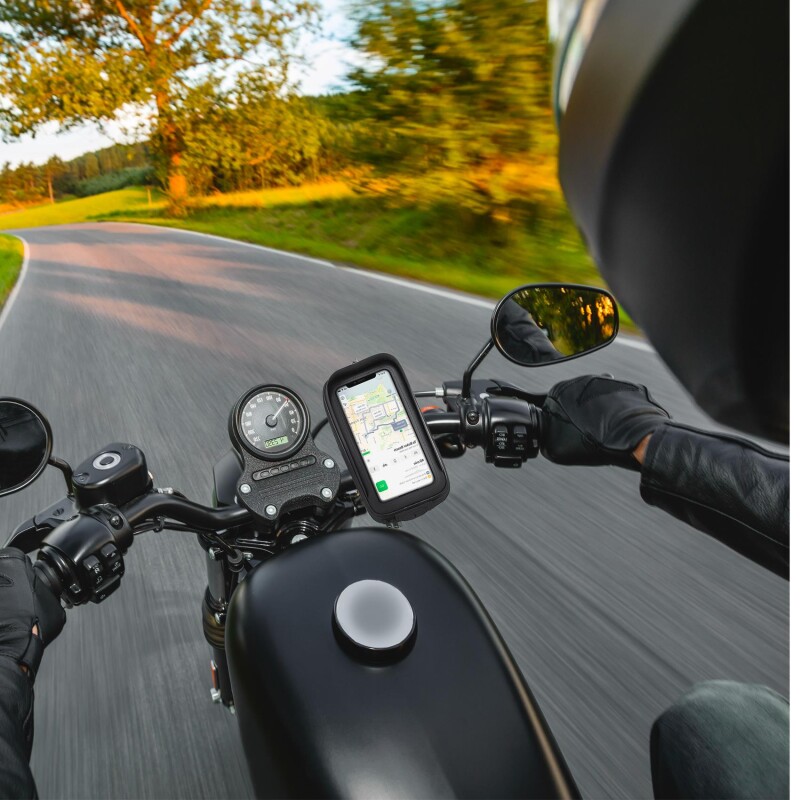 CELLY Θήκη Smartphone για τιμόνι μοτοσυκλέτας RIDECASE